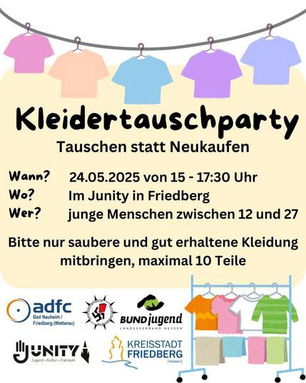 Flyer Kleidertausch