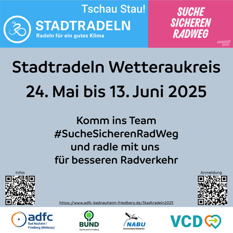 Stadtradeln #SucheSicherenRadweg