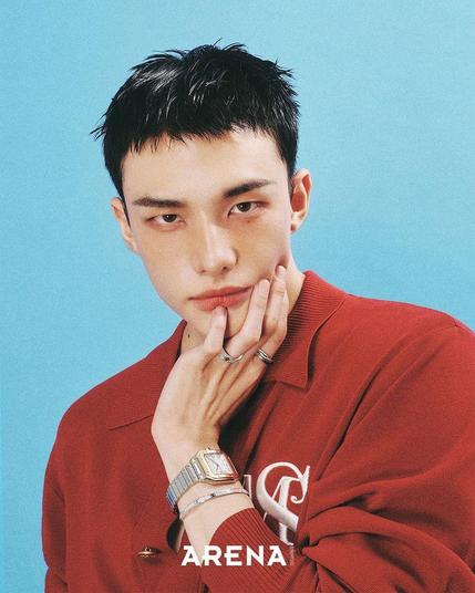 Hyunjin for Cartier in ARENA Magazine