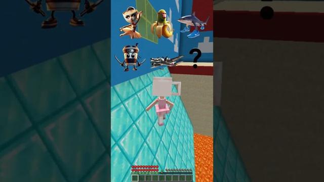Italian and Indonesian Brainrot Mobs vs Opening Floor Squid Game #minecraft #italianbrainrot