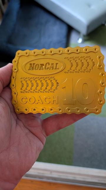 Fancy belt buckle