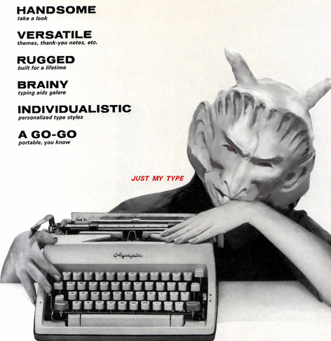 Sultry handed Bok stroking a typewriter, possibly revealing Bok's true hands. The BBC newspapers went insane!