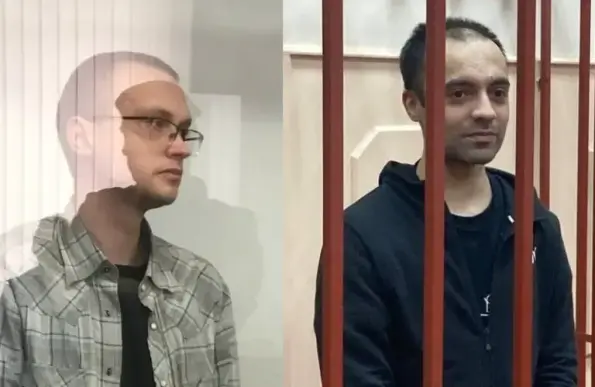 Alexy Rozhkov und Ruslan Sidiki vor Gericht