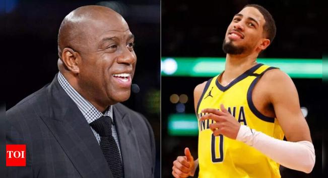 Los Angeles Lakers legend Magic Johnson shares towering praise for Tyrese Haliburton as he led Indiana Pacers to Game 1 victory | NBA News