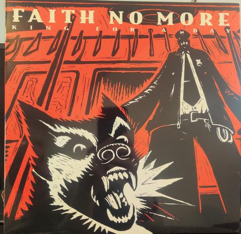 Cover of Faith No More's King for a Day.. Fool for a Lifetime LP