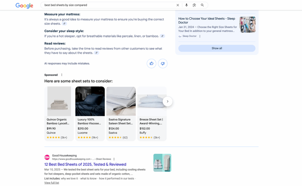 Google Ads in AI Overviews