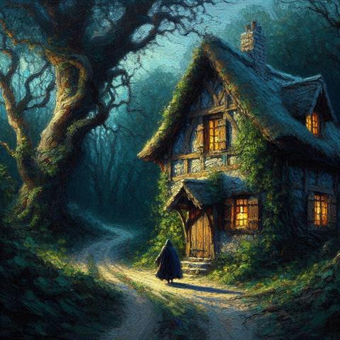 a tavern in the woods