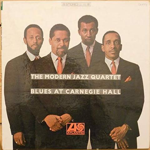The Modern Jazz Quartet Blues at Carnegie Hall LP cover