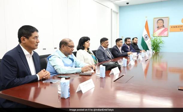 JD(U) MP Sanjay Jha In Tokyo
