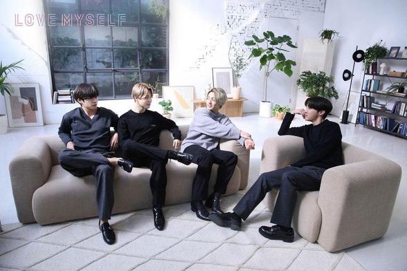 Tae, Jimin, Jungkook, Hobi - BTS X Love Myself Campaign
