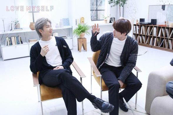 Namjoon and Jin - BTS X Love Myself Campaign