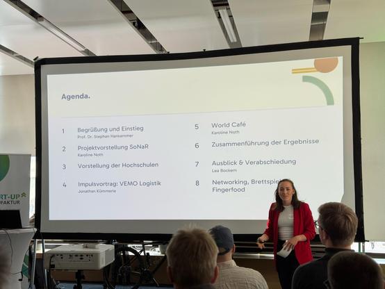 Die Agenda: mit Projektvorstellungen, Impulsvorträgen, WorldCafes und Networking