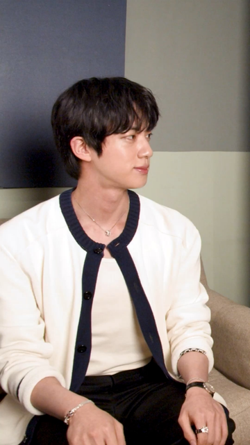 [The Tonight Show Twitter] Jimmy helped  Jin with the first draft of his music video for “Don’t Say You Love Me” - 220525