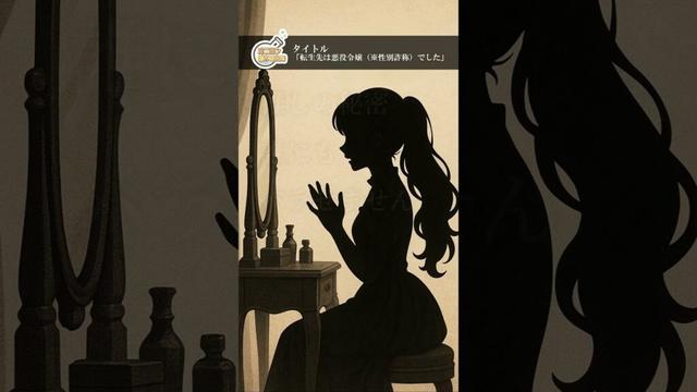小説予告29「転生先は悪役令嬢（※性別詐称）でした」 #小説 #異世界 #vtuber #shorts