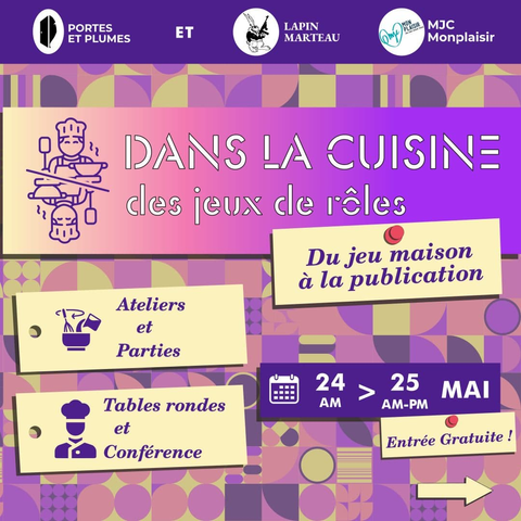 Affiche Dans la Cuisine des JDR
