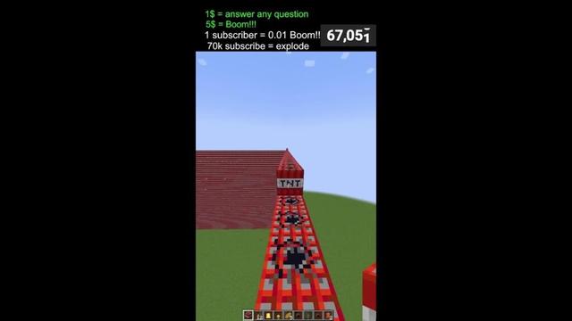 🔴Minecraft - TNT Village #minecraft #live  #trending  #shortslive  #shortsfeed