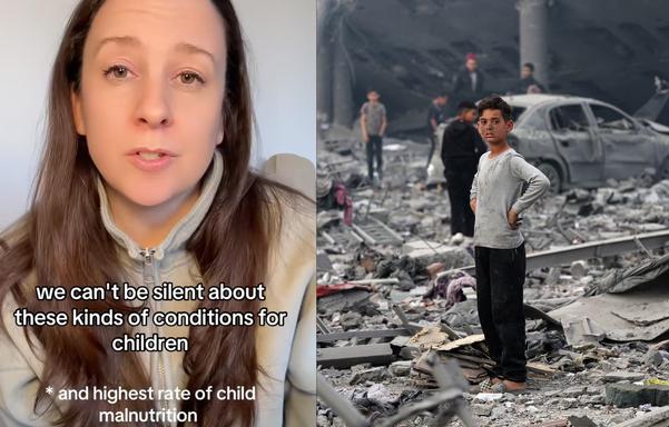 we can't be silent about
these kinds of conditions for
children.
 
- Ms Rachel

On war on and starvation of children in Gaza.