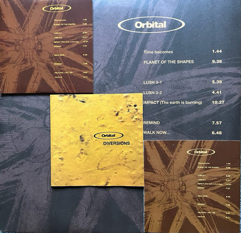2015 LP with 2 x CD versions and ‘Diversions’ EP on CD also.