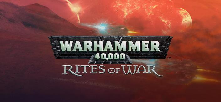 Promo pic with the logo of Warhammer 40,000: Rites of War