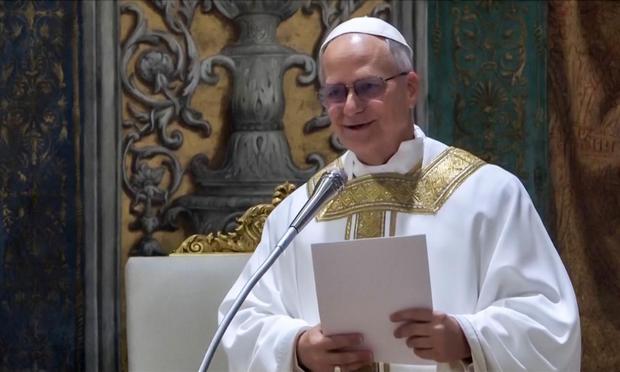 La primera misa del papa León XIV en la Capilla Sixtina ()