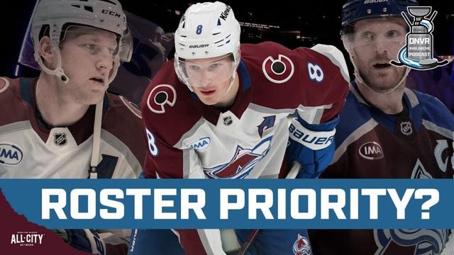 Which players on the Colorado Avalanche roster are most and least important to the team?