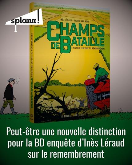 Peut-être une nouvelle distinction pour la BD enquête d'Inès Léraud sur le remembrement