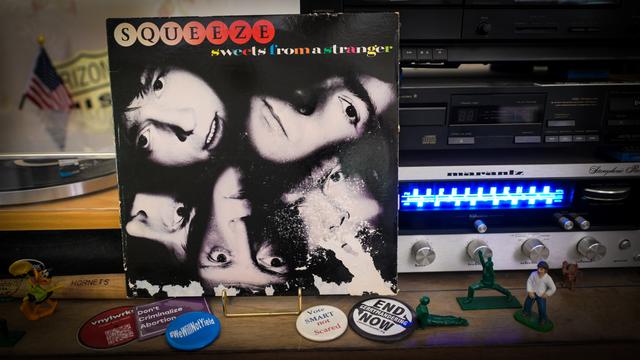 "Sweets From A Stranger" by Squeeze released in May 1982.