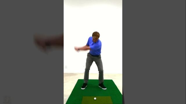7 Iron Launch Angle Ball Position | Solid Contact #golf #swing #7iron #squaretosquare #consistent