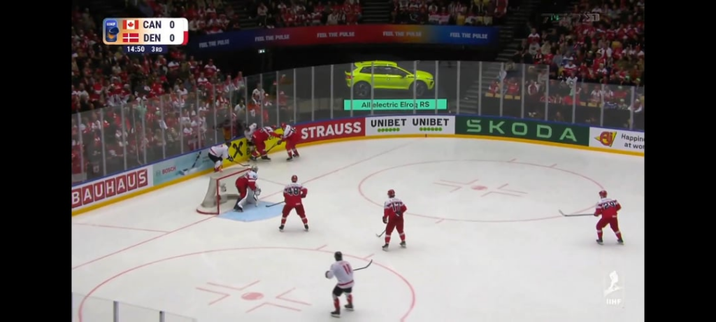 Sanheim gives Canada the lead in the QFs after some great work by Konecny & Crosby.