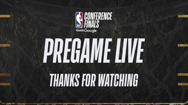PREGAME LIVE: #NBAConferenceFinals presented by Google
