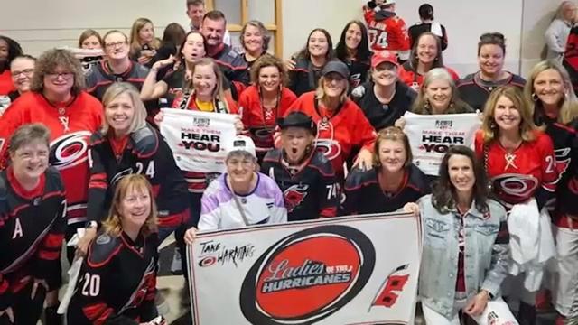 Facebook group Ladies of the Hurricanes come together to cheer on team in Stanley Cup playoffs