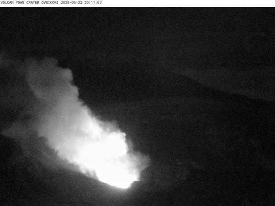 Webcam Cráter Volcán Poás.