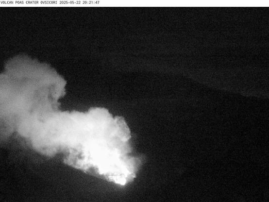 Webcam Cráter Volcán Poás.