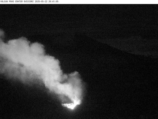 Webcam Cráter Volcán Poás.