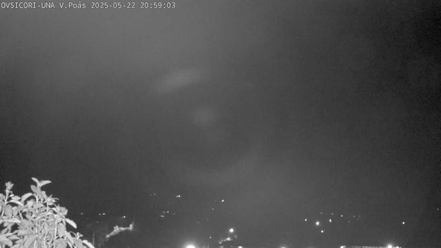 Webcam Volcán Poás. Vista desde Santa Barbara de Heredia