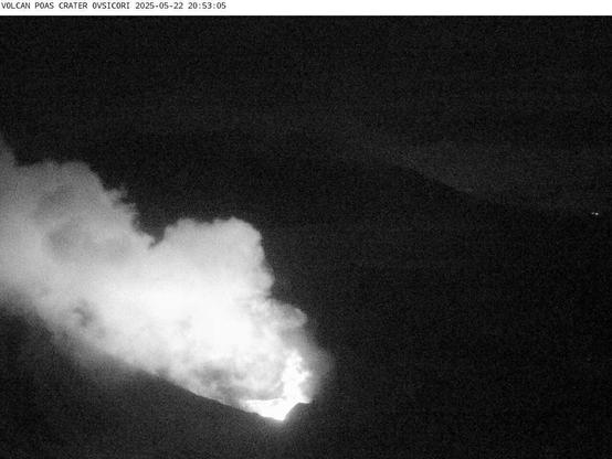 Webcam Cráter Volcán Poás.