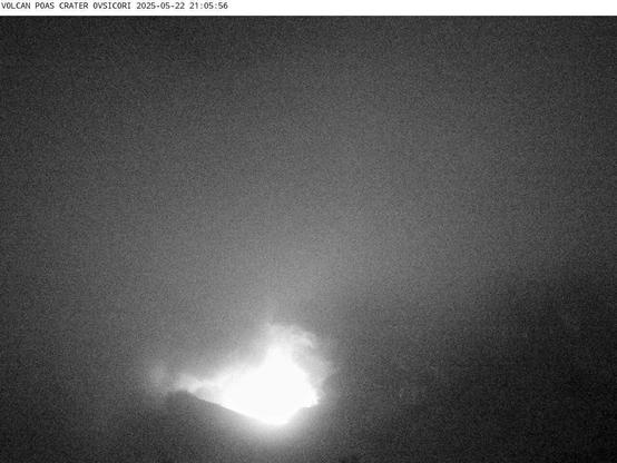 Webcam Cráter Volcán Poás.