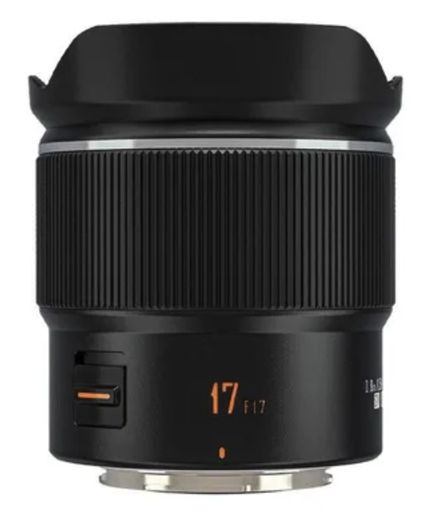 Hier sieht man das Yongnuo 17mm F1.7 Objektiv