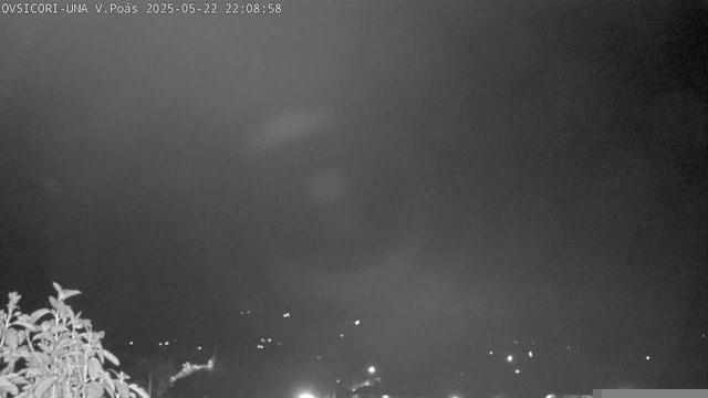 Webcam Volcán Poás. Vista desde Santa Barbara de Heredia