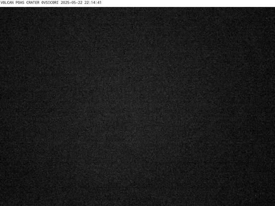 Webcam Cráter Volcán Poás.