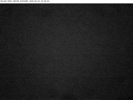 Webcam Cráter Volcán Poás.