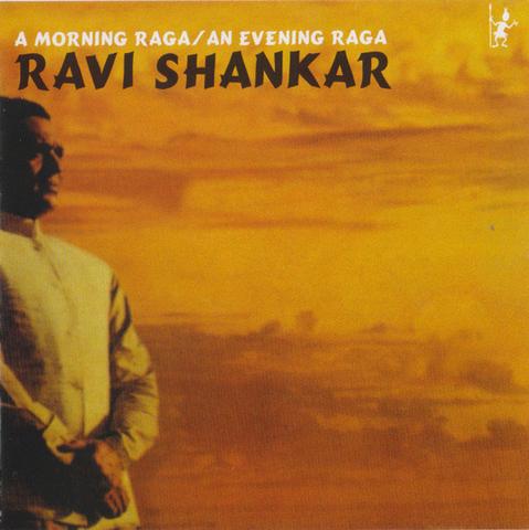 A Morning Raga/An Evening Raga by Ravi Shankar LP cover