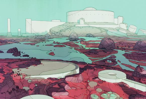 This is a concept I made years ago for a very appetizing video game project.