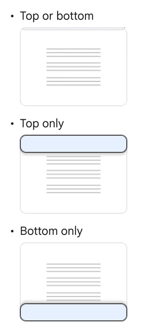 Google AdSense new position settings for anchor ads