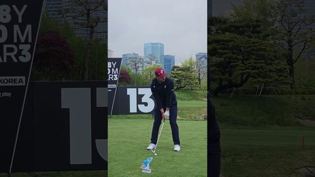완벽한 회전 & 체중이동 Lucas #Herbert #liv #golf #korea