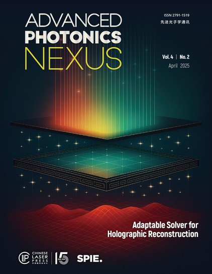 Cover of Advanced Photonics Nexus.