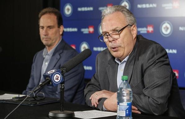 Jets' Cheveldayoff a finalist for NHL general manager of the year with Nill, Zito