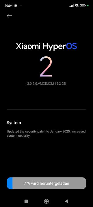 Screenshot Download Security Patch