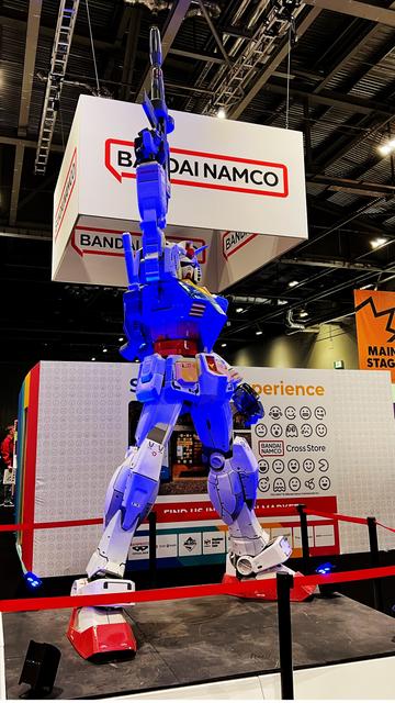 Large Gundam statue
