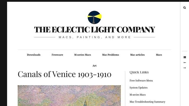 Canals of Venice 1903-1910